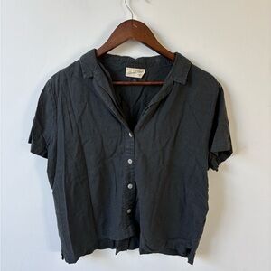 Universal Thread Charcoal Button-Up Shirt